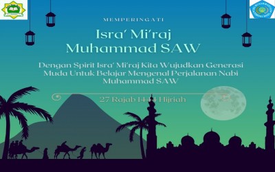 Memperingati Isra’ Mi’raj  SMA Muhammadiyah Toboali  Menjiwai Perjalanan Nabi Muhammad SAW